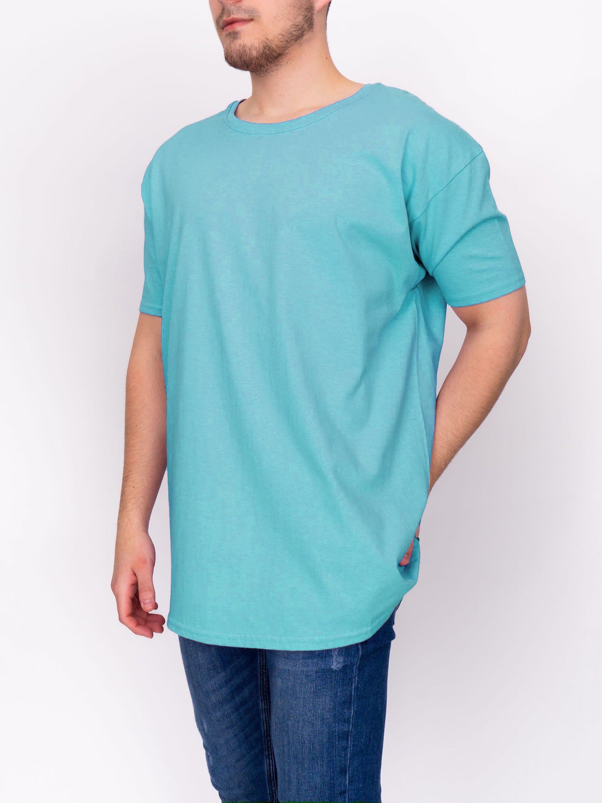 Oversize T-Shirt - Sky Blue - DEEP Clothing