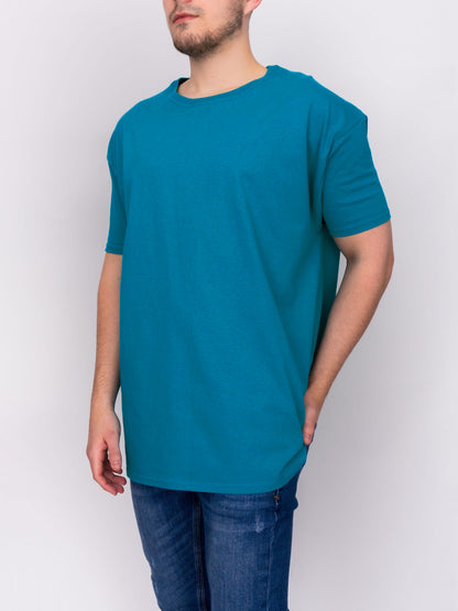 Oversize T-Shirt - Teal Marl - DEEP Clothing