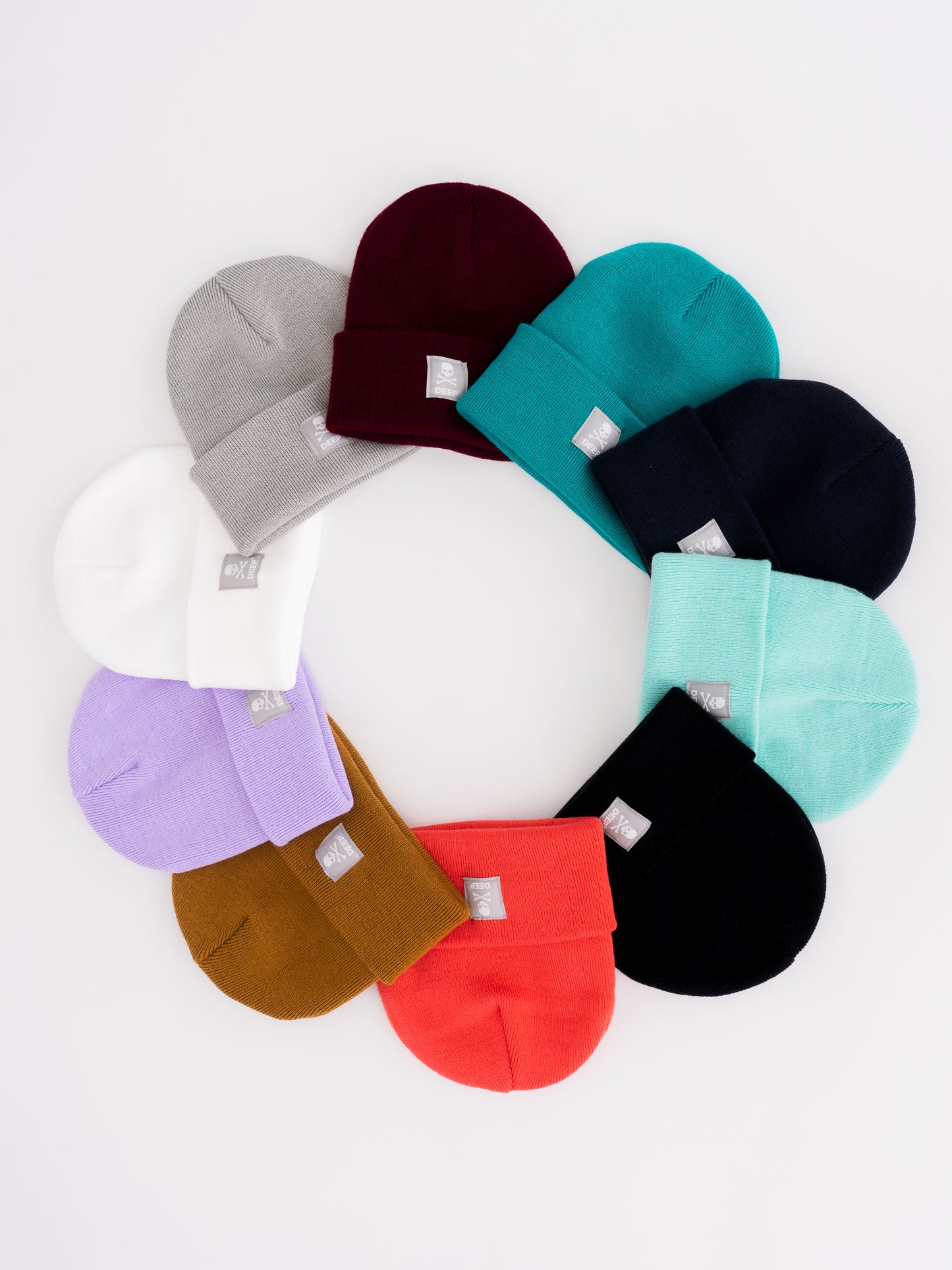 Crossbones Beanie Hat Collection - DEEP Clothing