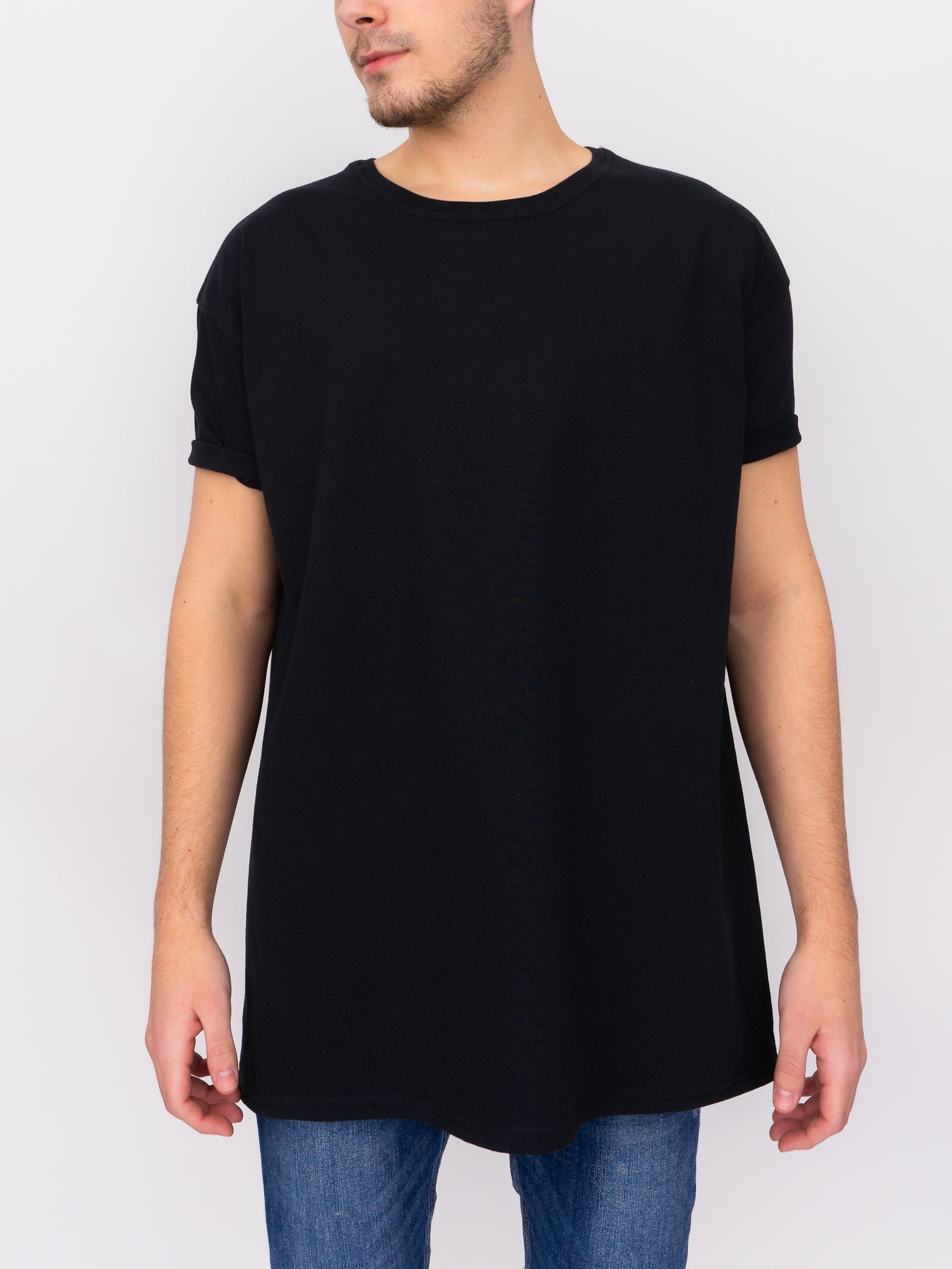 Oversize T-Shirt - Black - DEEP Clothing