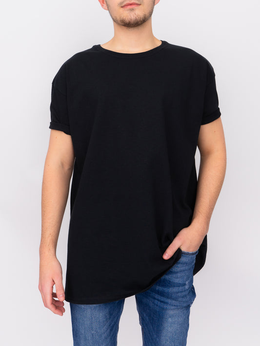 Oversize T-Shirt - Black - DEEP Clothing