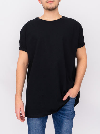 Oversize T-Shirt - Black - DEEP Clothing
