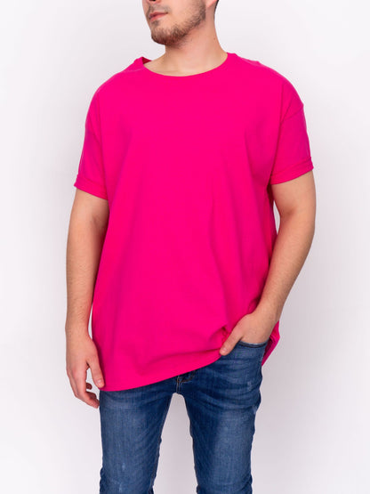 Oversize T-Shirt - Cerise Pink - DEEP Clothing