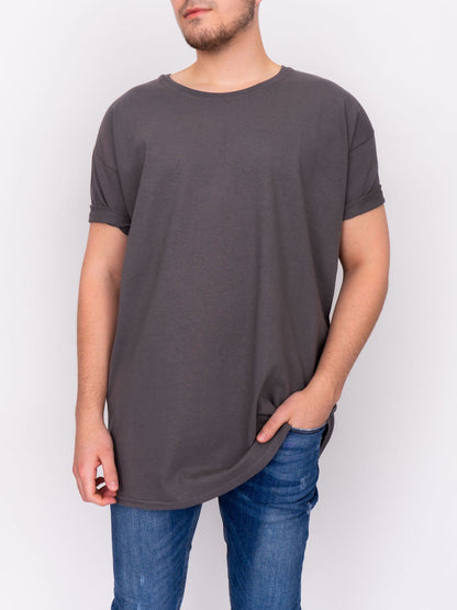 Oversize T-Shirt - Charcoal - DEEP Clothing