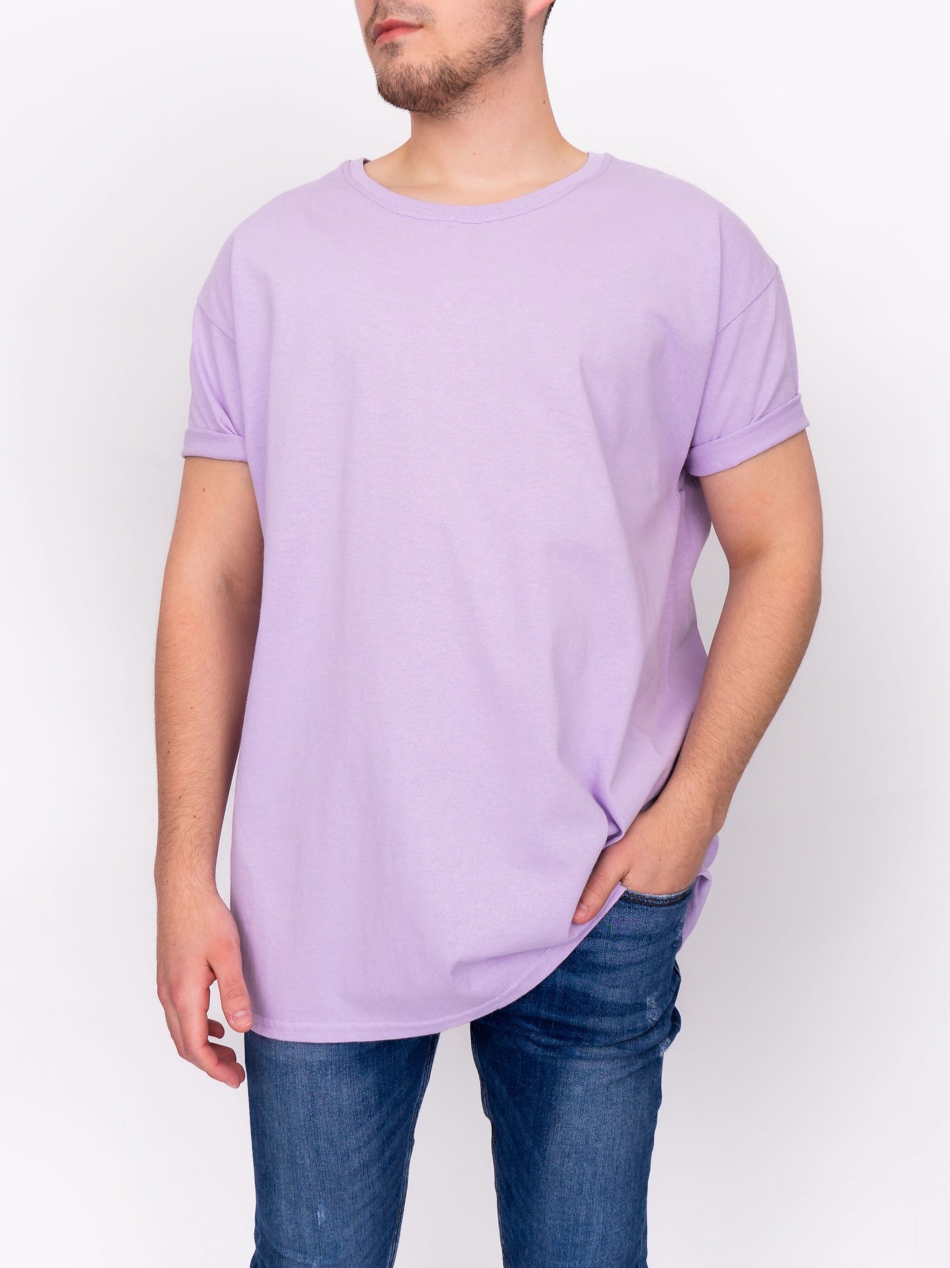 Oversize T-Shirt - Lilac - DEEP Clothing