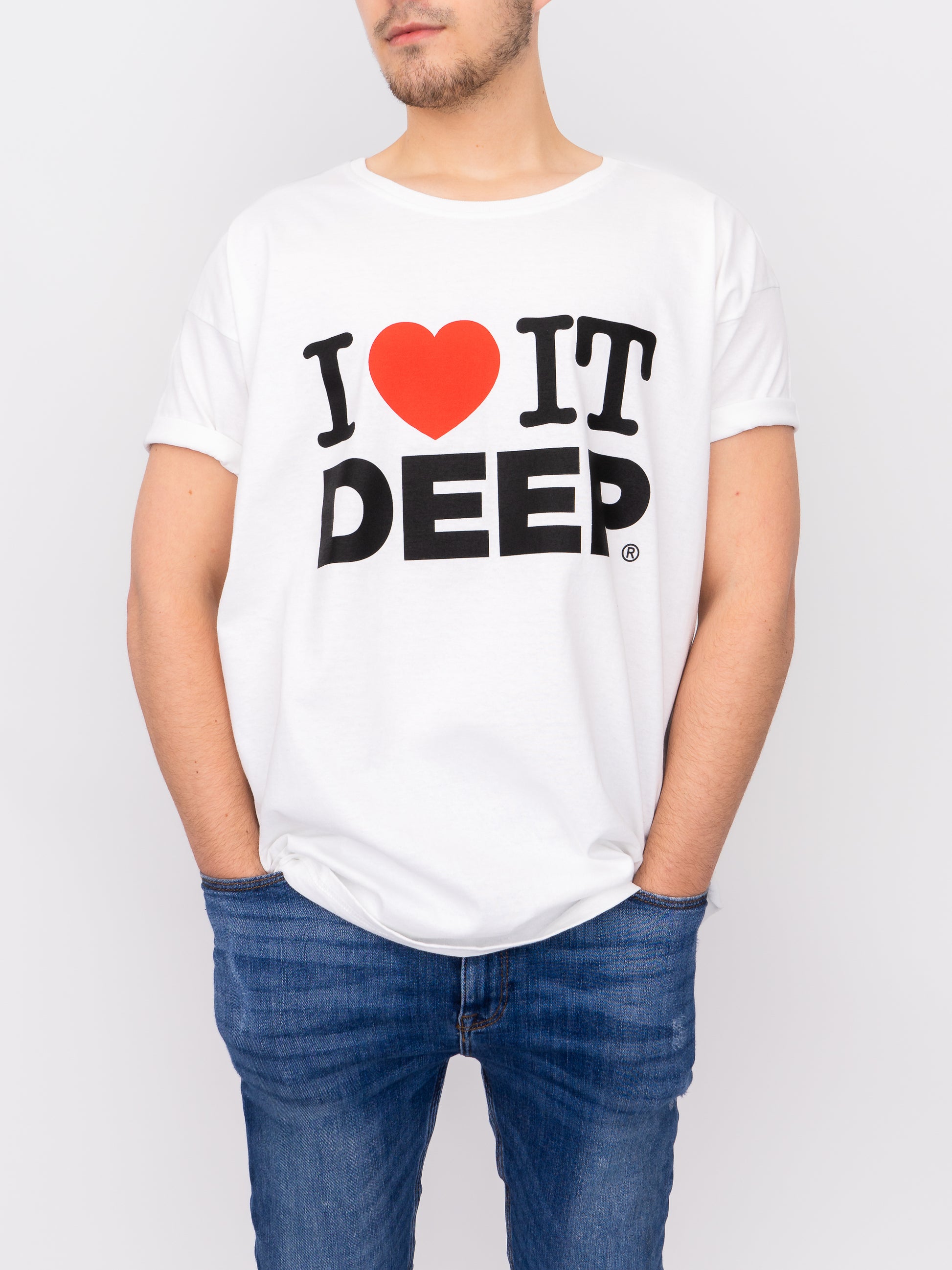 Oversize T-Shirt - I Love it DEEP - DEEP Clothing