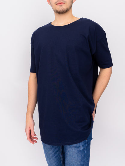 Oversize T-Shirt - Navy - DEEP Clothing