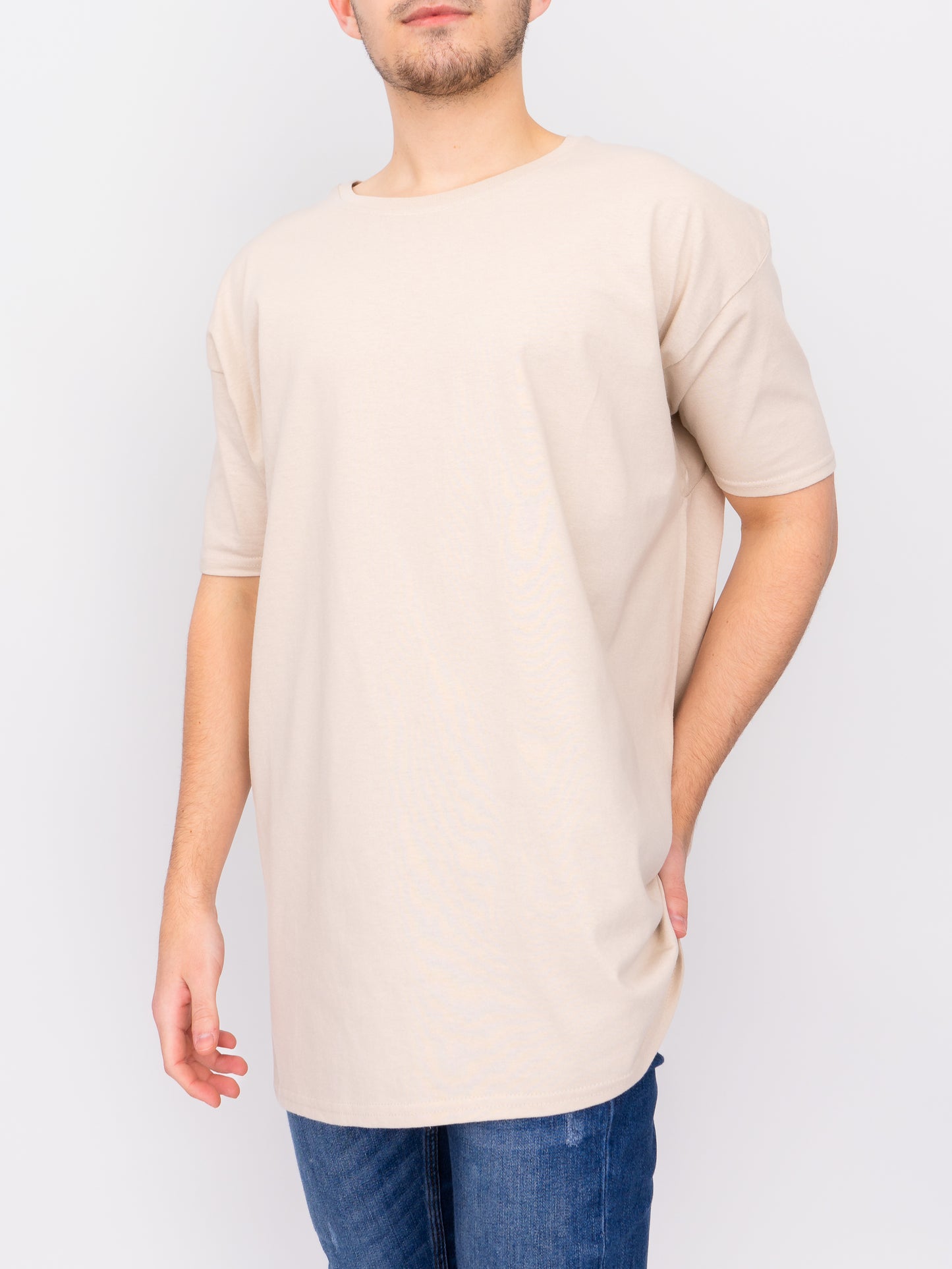 Oversize T-Shirt - Sand - DEEP Clothing