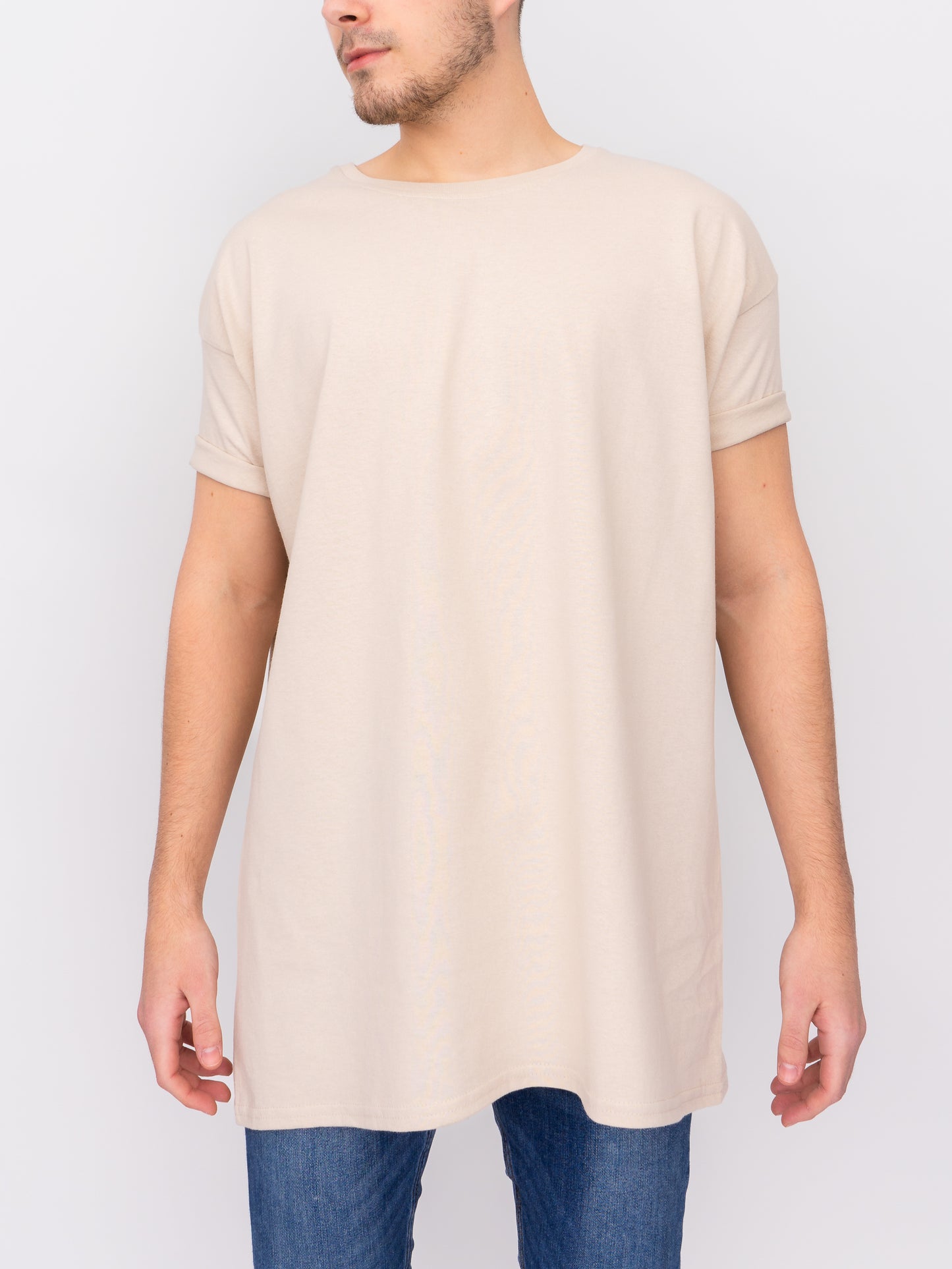 Oversize T-Shirt - Sand - DEEP Clothing