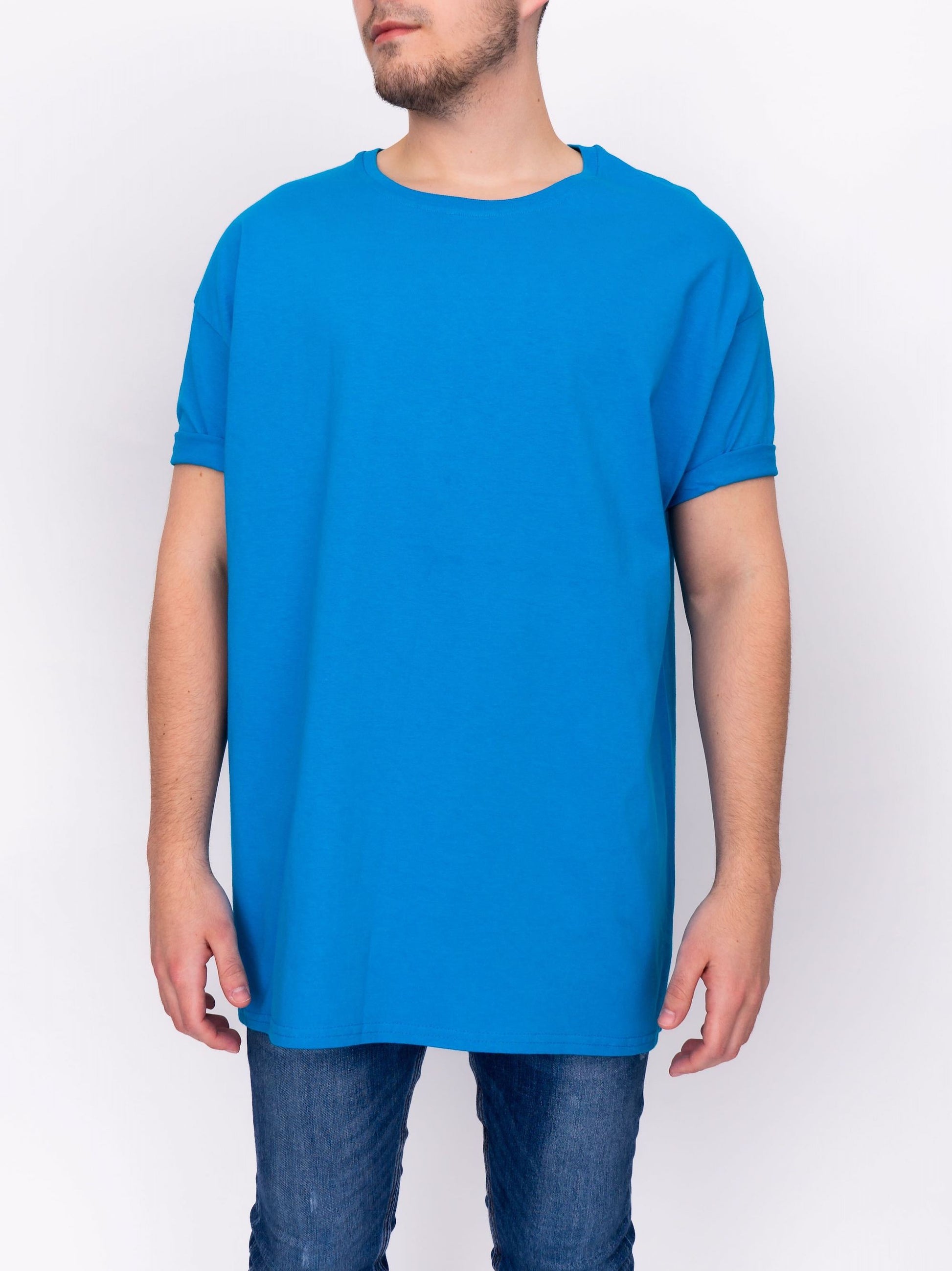 Oversize T-Shirt - Sapphire - DEEP Clothing