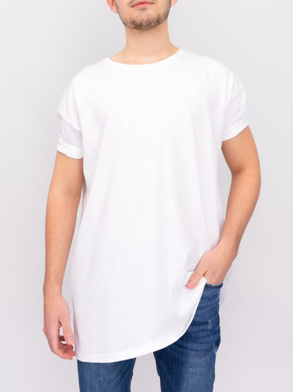 Oversize T-Shirt - White - DEEP Clothing