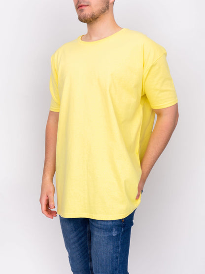 Oversize T-Shirt - Yellow - DEEP Clothing