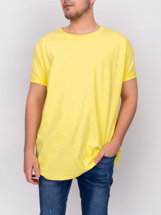 Oversize T-Shirt - Yellow - DEEP Clothing